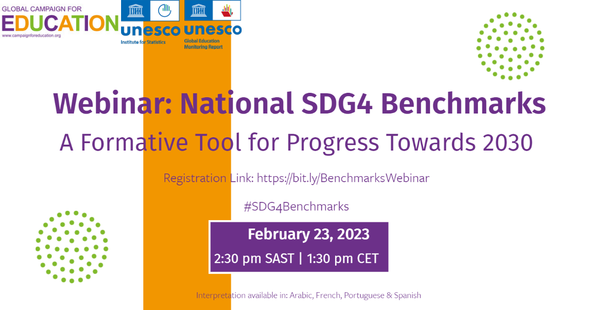 National SDG4 Benchmarks